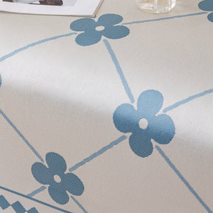 Cooling Four-Leaf Clover Hope Faith Love Luck Summer Comfy Ice Silk Furniture Throw Covers for Sofas