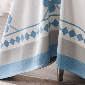 Cooling Four-Leaf Clover Hope Faith Love Luck Summer Comfy Ice Silk Furniture Throw Covers for Sofas