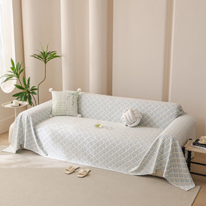 Cooling Couch Cover Throw, Washable Breathable Summer Bed Cover Sofa Protector Covers