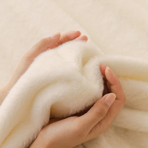 Soft Plush Warm Sofa Cover Stretchable Cozy Velvet Couch Protector for Fall & Winter