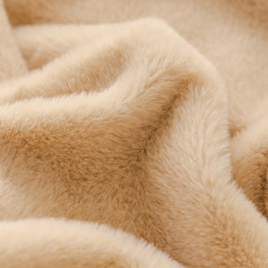 Soft Plush Warm Sofa Cover Stretchable Cozy Velvet Couch Protector for Fall & Winter