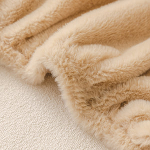 Soft Plush Warm Sofa Cover Stretchable Cozy Velvet Couch Protector for Fall & Winter