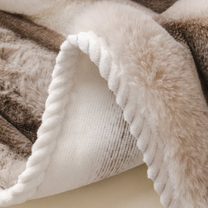 Ultra Soft Faux Fur Couch Cover – Large, Fluffy, and Elegant Sofa Throw Blanket