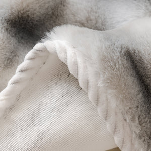 Ultra Soft Faux Fur Couch Cover – Large, Fluffy, and Elegant Sofa Throw Blanket
