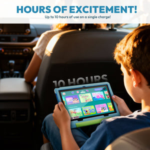 Contixo A10 | 10" Kids Tablet, 2026 Model, Epic! and Lingokids, 64GB by Contixo