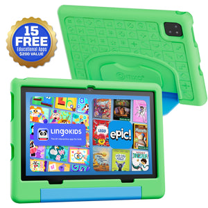 Contixo A10 | 10" Kids Tablet, 2026 Model, Epic! and Lingokids, 64GB by Contixo