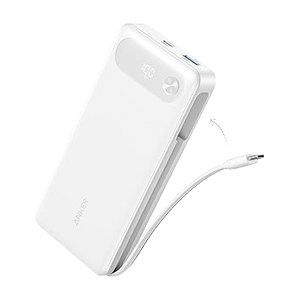 Anker Power Bank (20K, 87W, Built-In USB-C Cable)