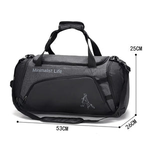 Heavy-Duty Travel Gym Bag for Frequent Travelers