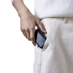 Anker Power Bank 5,000 mAh 22.5W with Built in USB C Cable and Fusion Wall Charger 30W by Anker