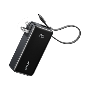 Anker Power Bank (10K, Fusion, Built-In Cable)