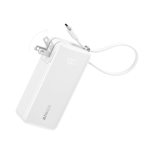 Anker Power Bank (10K, Fusion, Built-In Cable)