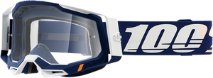 100% Racecraft 2 Goggles - Concordia - Clear 50121-101-07