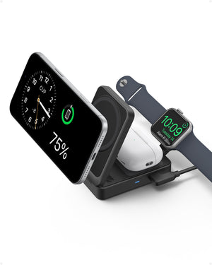 Anker MagGo Wireless Charging Station (Foldable 3-in-1)