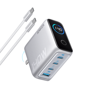 Anker Charger (140W, 4-Port, PD 3.1) with USB-C Cable