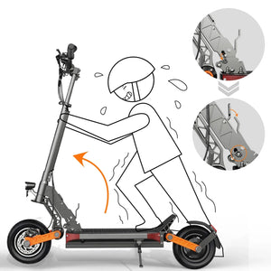 Electric Scooter 800W Power  31MPH Speed