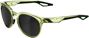 100% Campo Sunglasses - Olive - Black Mirror 61026-296-61
