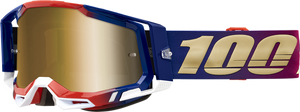 100% Racecraft 2 Goggles - United - True Gold 50010-00009