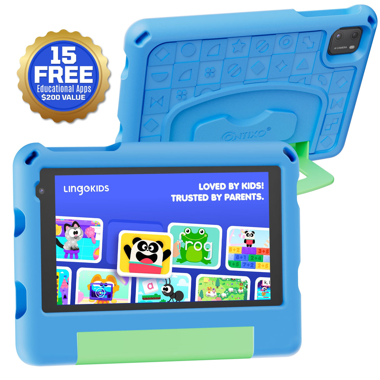 Contixo A7 | 7" Kids Tablet, 2026 Model, Epic! and Lingokids, 32GB by Contixo