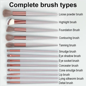 Makeup Brush Set | 13 Piece