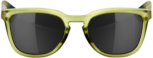 100% Hudson Sunglasses - Olive - Black Mirror 61028-296-61