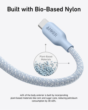 Anker <b>543</b> USB-C to USB-C Cable (Bio-Braided)