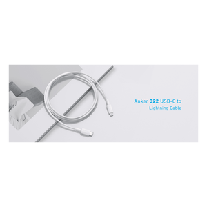 Anker Braided USB C to Apple Lightning Cable 6ft by Anker