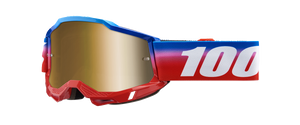 100% Accuri 2 Goggles - Unity - True Gold Mirror 50014-00025