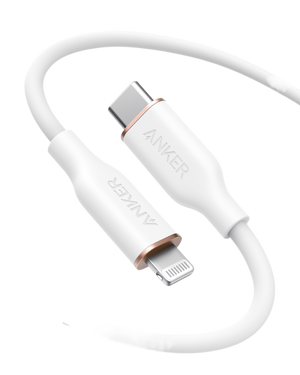 Anker <b>641</b> USB-C to Lightning Cable (Flow, 3 ft Silicone)