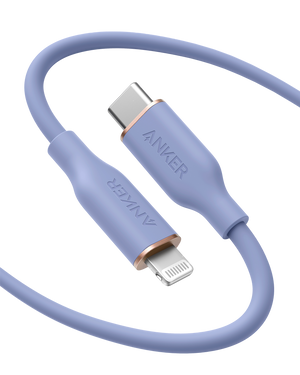 Anker <b>641</b> USB-C to Lightning Cable (Flow, Silicone)