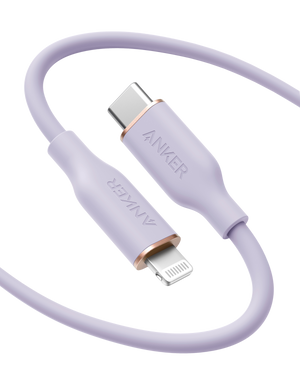 Anker <b>641</b> USB-C to Lightning Cable (Flow, Silicone)
