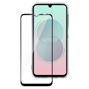 AMPD 3D Full Faced Impact Glass Screen Protector with Black Border for Samsung SGA355G by AMPD