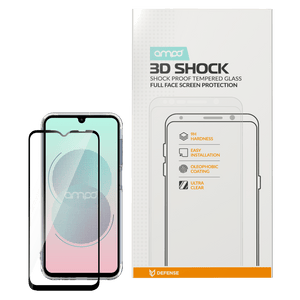 AMPD 3D Full Faced Impact Glass Screen Protector with Black Border for Samsung SGA355G by AMPD