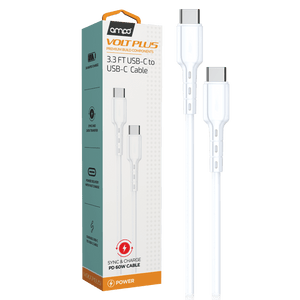 AMPD Type C to Type C USB Cable 3ft by AMPD