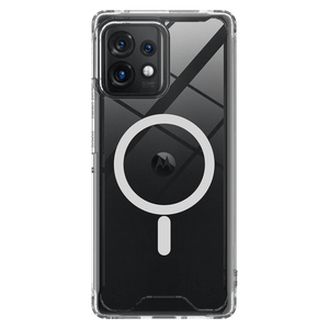 AMPD TPU / Acrylic Crystal Clear Case for Motorola Moto Edge Plus (2023) by AMPD