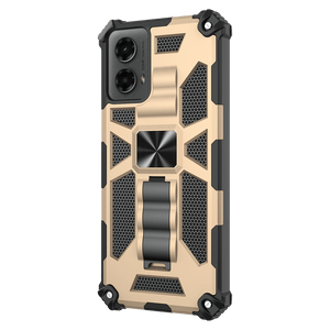 AMPD Dual Layer Kickstand Spiderweb Case for Motorola Moto G 5G (2024) by AMPD