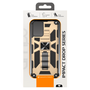 AMPD Dual Layer Kickstand Spiderweb Case for Motorola Moto G 5G (2024) by AMPD