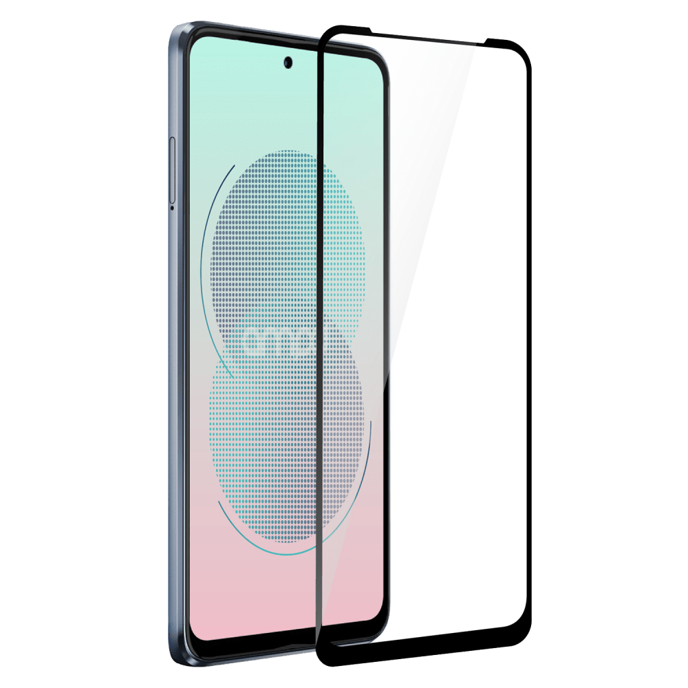 AMPD 3D Full Faced Impact Glass Screen Protector with Black Border for Motorola Moto G Stylus 5G (2023) / Moto G Stylus (2023) by AMPD