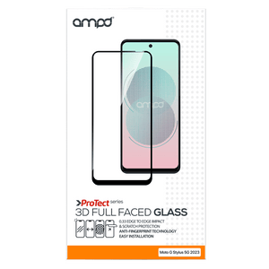 AMPD 3D Full Faced Tempered Glass for Motororla Moto G Stylus 5G (2024) by AMPD