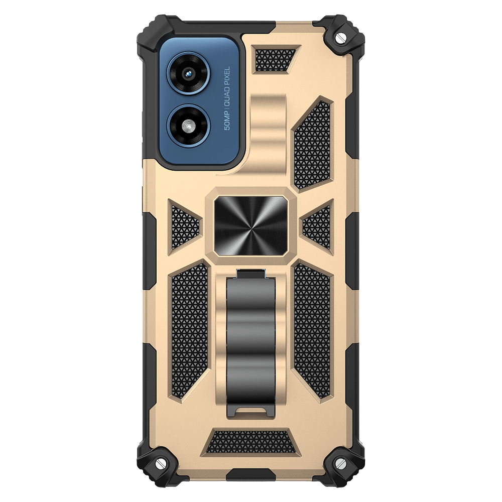 AMPD Dual Layer Kickstand Spiderweb Case for Motorola Moto G Stylus 5G (2024) by AMPD