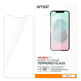 AMPD 0.33 Impact Flex Clear Tempered Glass Screen Protector for Apple iPhone 13 by AMPD