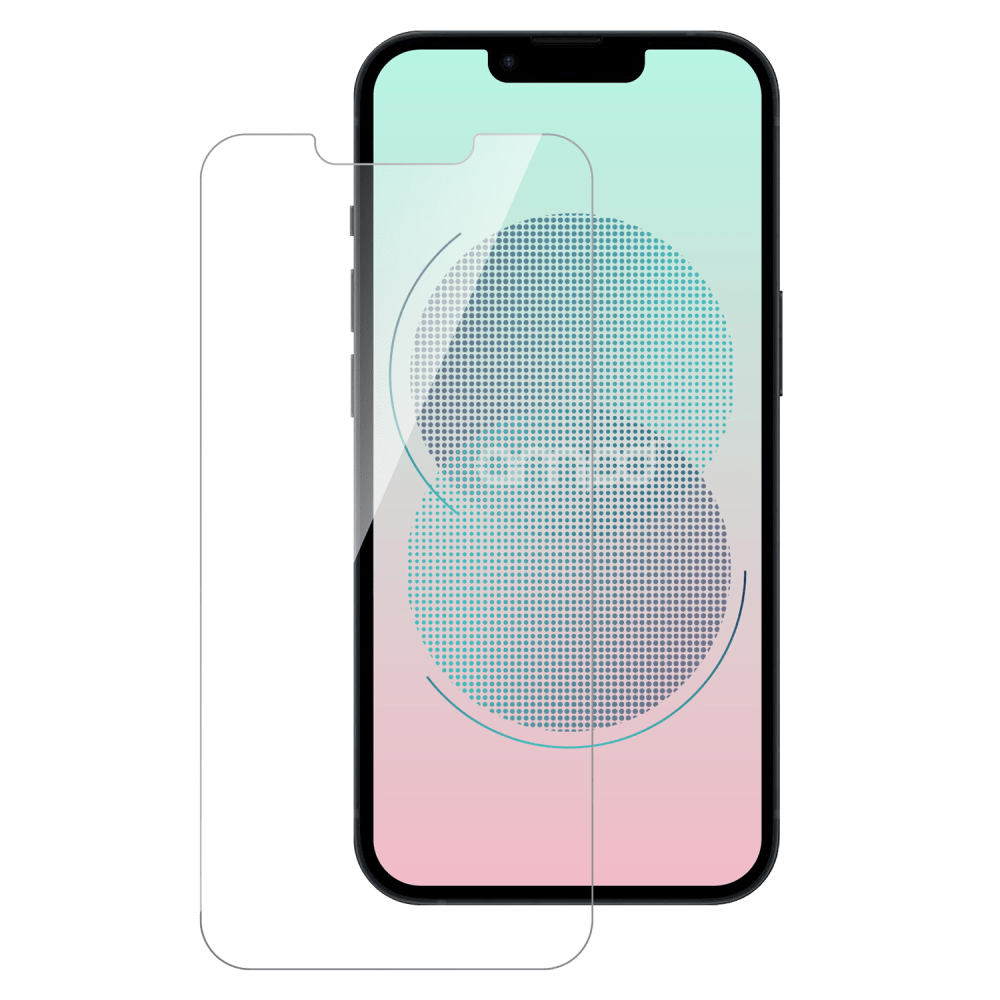 AMPD 0.33 Impact Tempered Glass Screen Protector for Apple iPhone 15 Clear by AMPD