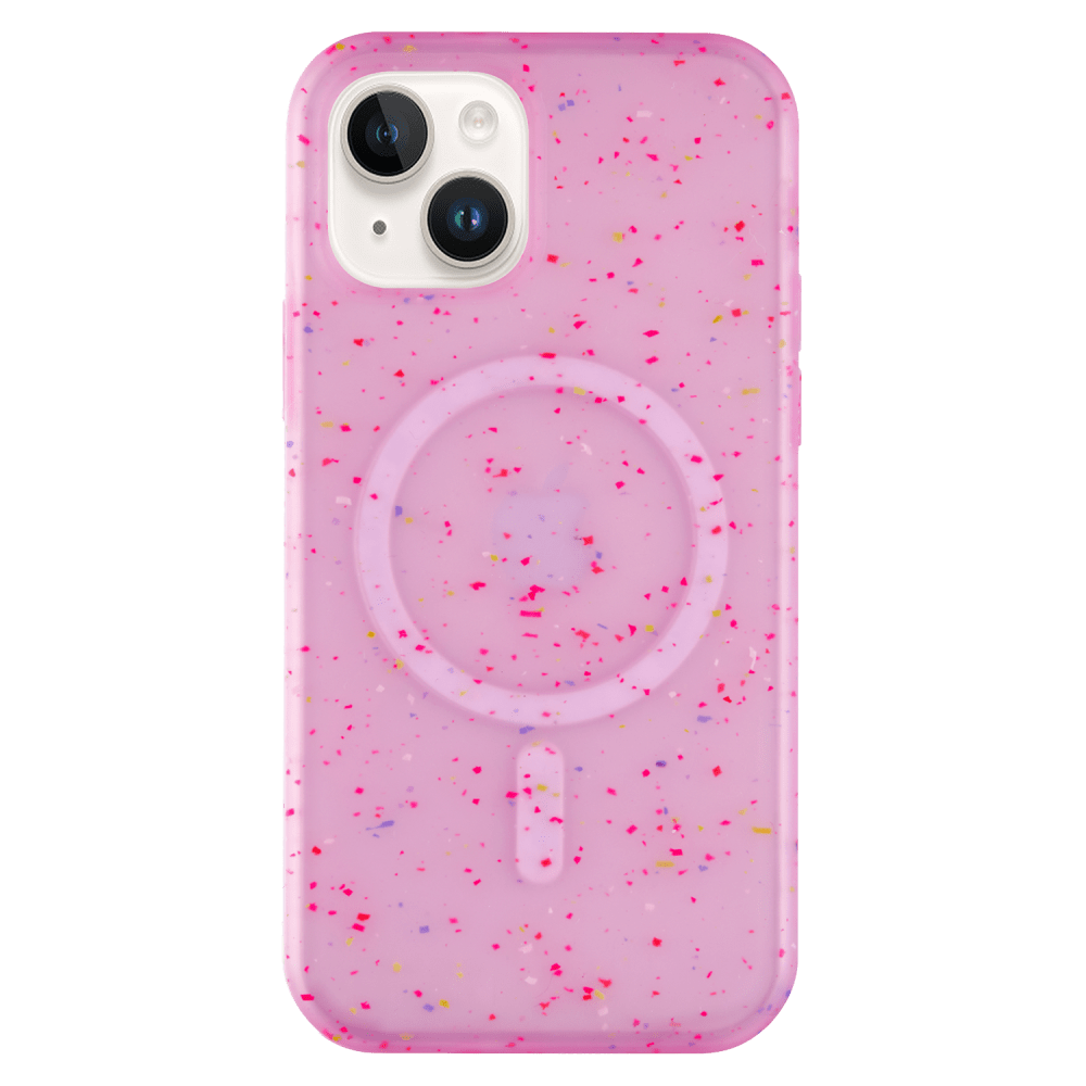 AMPD Jelly Confetti Soft Shell MagSafe Case for Apple iPhone 15 by AMPD