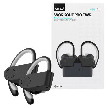 AMPD Active 5.0 Sport-Fit True Wireless Bluetooth In Ear Headphones by AMPD