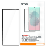 AMPD 3D Full Faced Impact Flex Glass Screen Protector for Samsung Galaxy S 2025 Large by AMPD