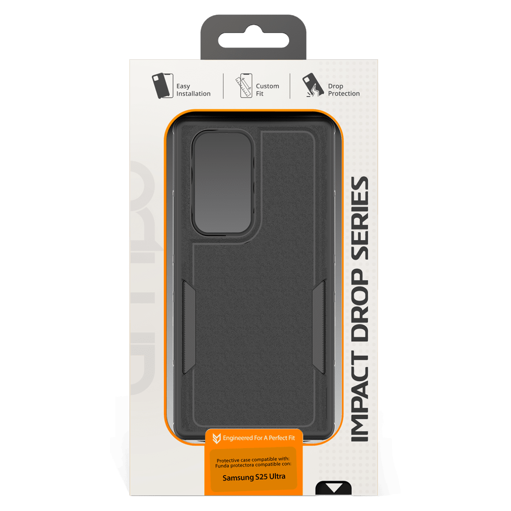 AMPD Dual Layer Hard Shell Military Drop Case for Samsung Galaxy S 2025 Large by AMPD
