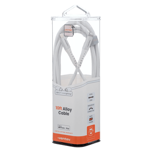 Ventev chargesync alloy USB C to Apple Lightning Cable 10ft by Ventev