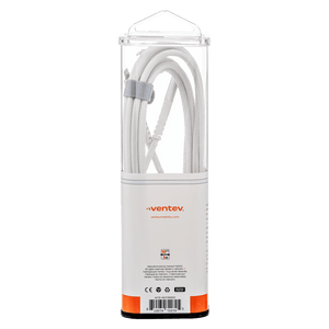 Ventev chargesync alloy USB C to Apple Lightning Cable 10ft by Ventev