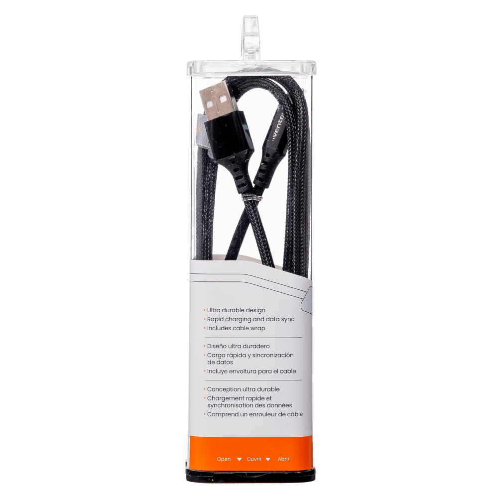 Ventev chargesync alloy USB A to Apple Lightning Cable 4ft by Ventev