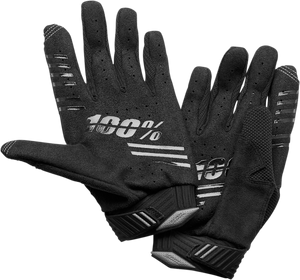 100% R-Core Gloves - Black - XL 10027-00003