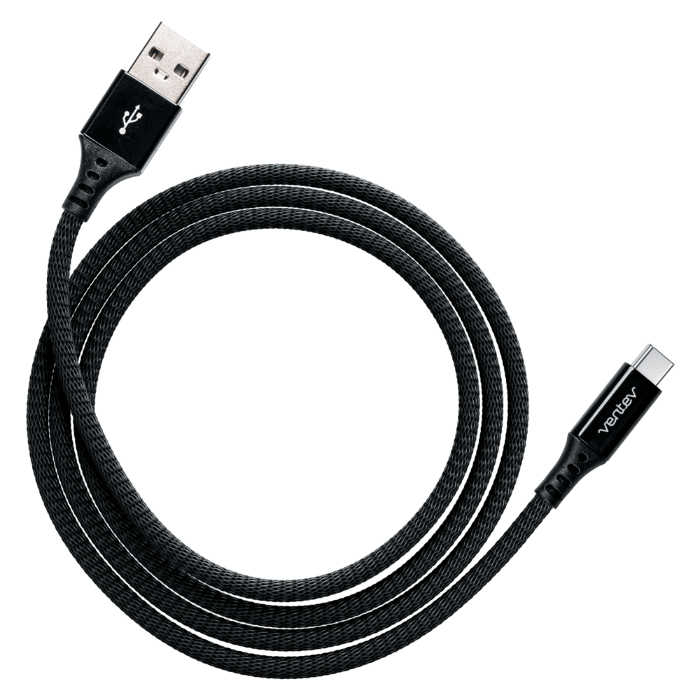 Ventev chargesync alloy USB A to USB C 2.0 Cable 4ft by Ventev